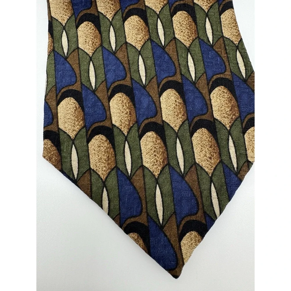 Portico silk tie